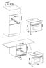Lò nướng kết hợp vi sóng HAFELE HC-MWO381B 495.10.044