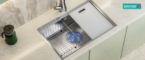 Chậu rửa âm bàn GrandX GX7846S