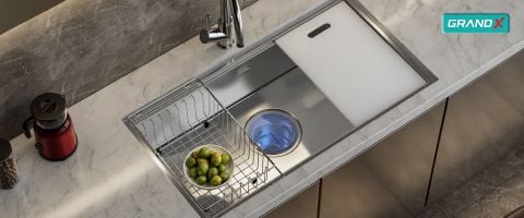 Chậu rửa âm bàn GrandX GX8646S