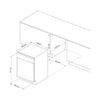 Máy rửa chén âm tủ Malloca MDW147713AD
