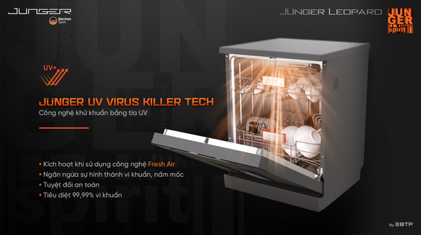 Máy rửa bát độc lập JUNGER DWJ-143