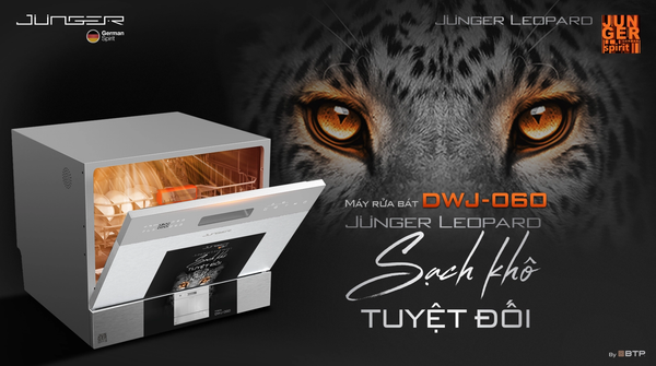 Máy rửa bát độc lập Junger Leopard DWJ-060