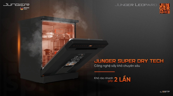 Máy Rửa Bát Junger Leopard DWJ-183-VG