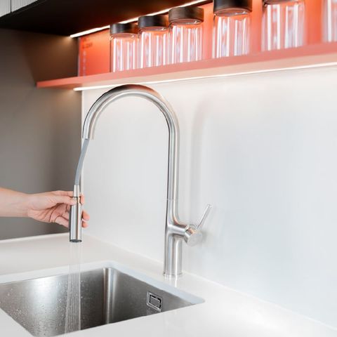 Vòi rửa bát Malloca K1726-SS