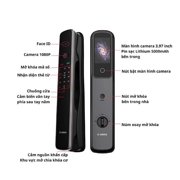 Khóa điện tử Bosch EL800VF