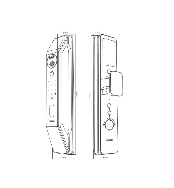 Khoá Điện Tử Bosch FU6Plus