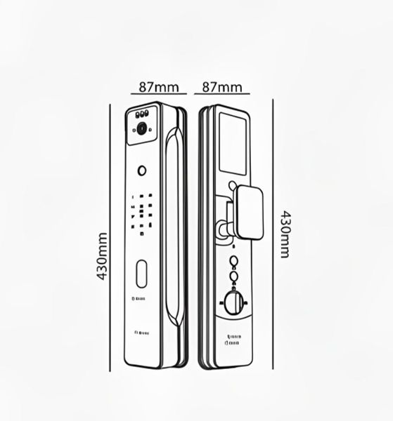 Khoá Điện Tử Bosch FU8Plus