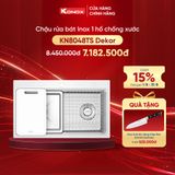 Chậu rửa bát âm Konox KN8048TS Dekor