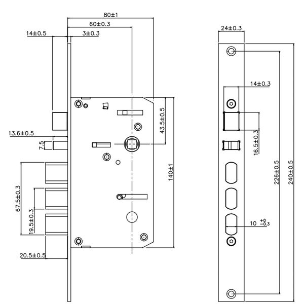 Khóa Điện Tử Zenith-ML2501W Hafele 499.21.225