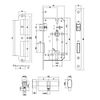 BỘ KHÓA CỬA DIY HAFELE SET C 499.63.617