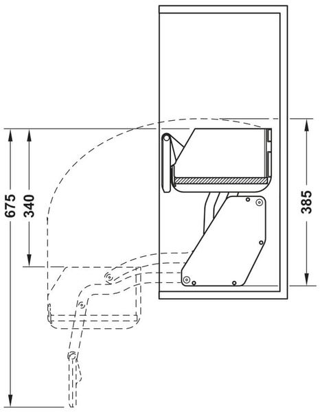 GIÁ GIA VỊ NÂNG HẠ HAFELE 800MM 504.68.376