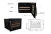 Tủ rượu vang Kocher KWEU-1128B