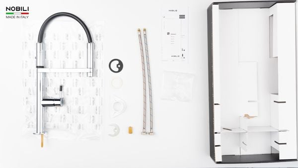 Vòi rửa bát cần mềm NOBILI MOVE NB133S