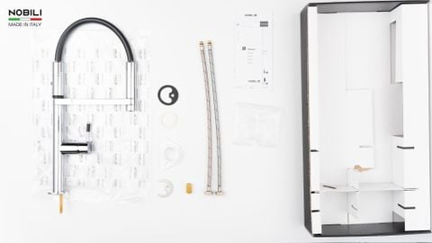 Vòi rửa bát cần mềm NOBILI MOVE NB133S