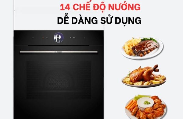 Lò Nướng Âm Tủ Bosch HBG7341B1B Serie 8
