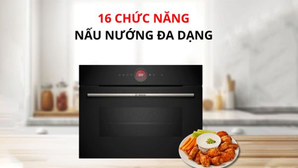 Lò Nướng Kèm Vi Sóng Bosch CMG7241B1