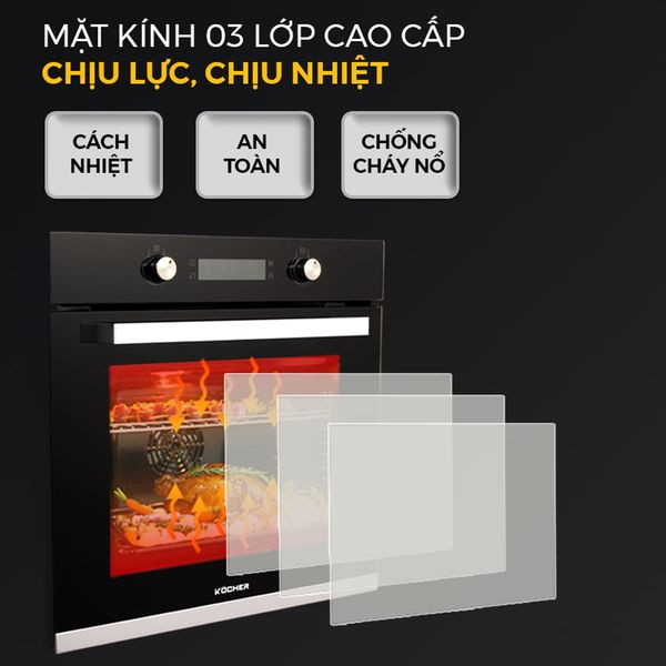 Lò nướng âm tủ Kocher KOEU-71S13F