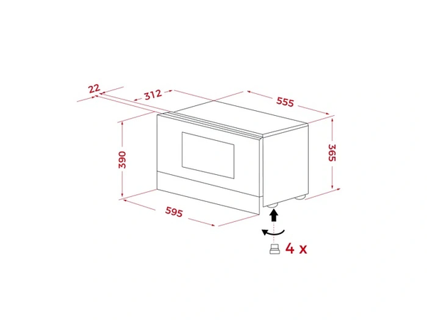 Lò vi sóng  tủ Teka Teka ML 82 VG