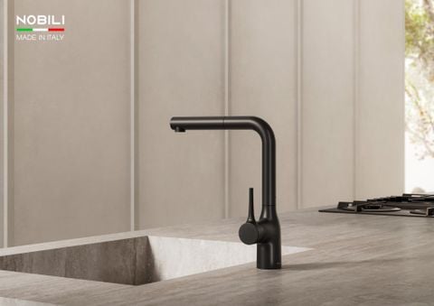 Vòi rửa bát dây rút Nobili Mania NB216LTB