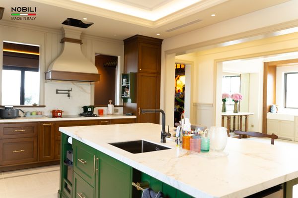 Vòi rửa bát dây rút Nobili Mania NB216LTB