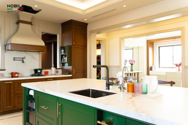 Vòi rửa bát dây rút Nobili Mania NB216LTB