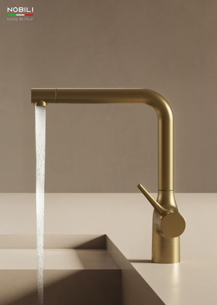 Vòi rửa bát dây rút Nobili Mania NB218A