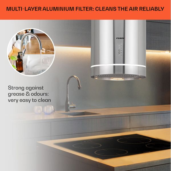 Máy hút mùi đảo Fandi FD-8899ID