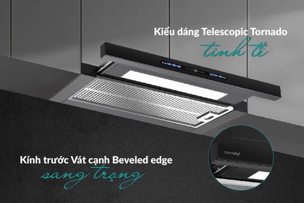 Hút mùi âm tủ GrandX GX H70F75B