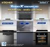 Máy hút mùi âm tủ Kocher Turbo X Smart 3D X3D-350N