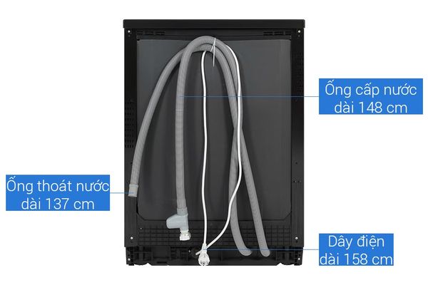 Máy rửa bát GrandX SMS7GX86B Series 7