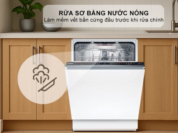 Máy rửa bát âm tủ Bosch SMV8ZDX86M Serie 8