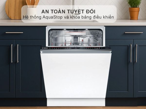 Máy rửa bát âm tủ Bosch SMV8ZDX86M Serie 8
