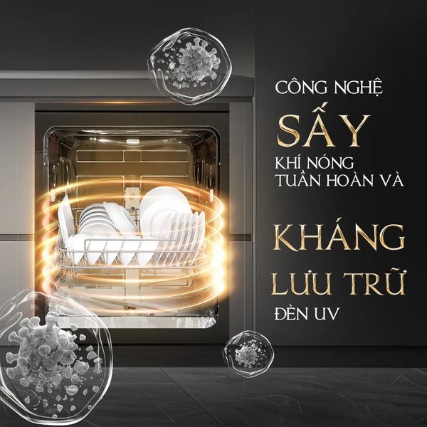 Máy rửa bát độc lập Malloca MDW155035TD