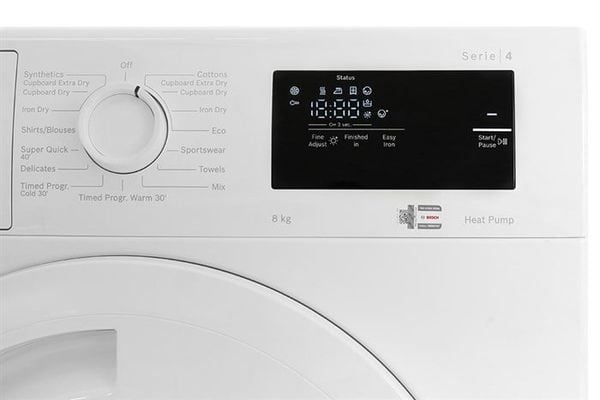 Máy sấy quần áo Bosch WTH83008SG 8KG Serie 4 bơm nhiệt