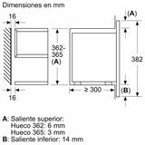 Lò vi sóng âm tủ Bosch BER7321B1 Serie 8