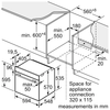 Lò nướng âm tủ Bosch HJG852YB0K 76 lít