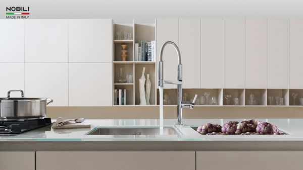 Vòi rửa bát cần mềm NOBILI MOVE NB133S