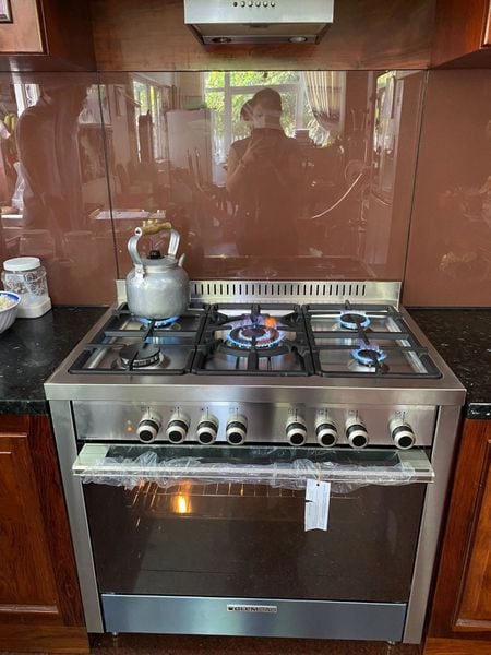 Bếp gas 5 kết hợp lò nướng 90cm Glem MQB612VI