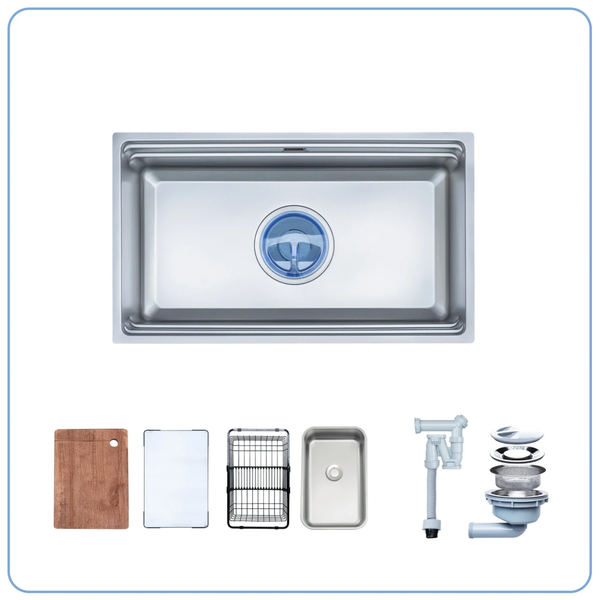 Chậu rửa bát âm NOBINOX LIRA NJ562D