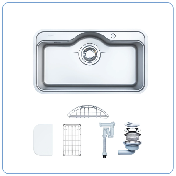 Chậu rửa bát âm NOBINOX ROSA NN995D