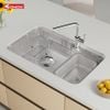 Chậu rửa bát âm inox Konox Dekor 8250TS