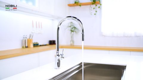 Vòi rửa bát dây rút Nobili RING NB131L