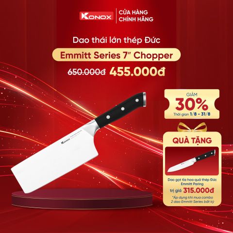 Dao thái lớn thép Đức Emmitt Series 7″ Chopper