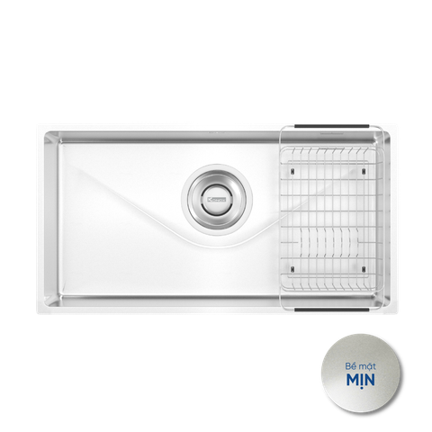 Chậu rửa bát Konox Tari 870SM + VÒI RỬA BẤT KỲ TẶNG BỘ DAO 7 MÓN