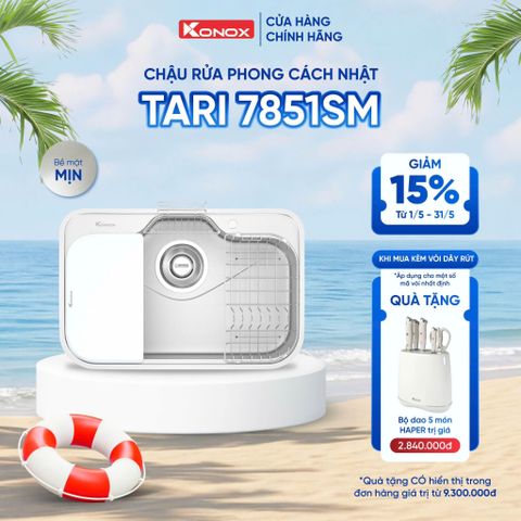Chậu rửa bát Konox Tari 7851SM