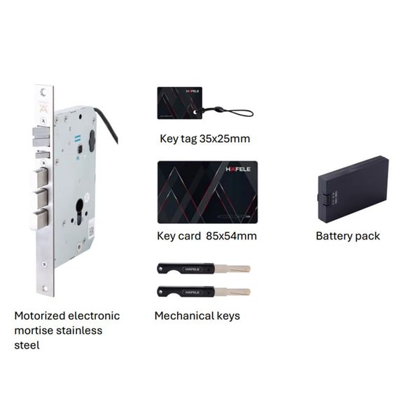 Khóa Điện Tử Infinity-PP2502W Hafele 499.21.223