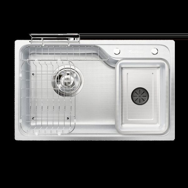 Chậu rửa 1 hố lắp âm Konox Tari Smart 8050