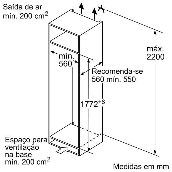 Tủ Lạnh Âm tủ Mát Bosch KIR81ADD0 Serie 6