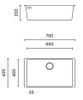 Chậu rửa bát Nobinox TASCA MITO NT761B