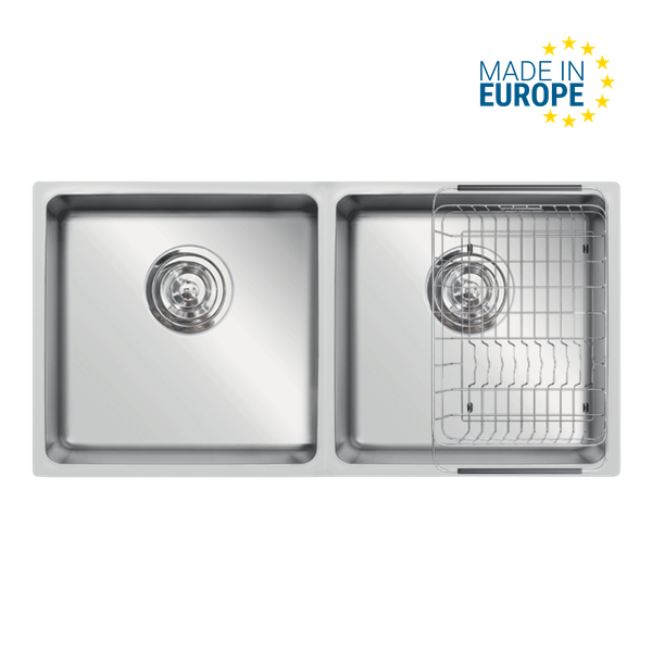 Chậu rửa bát Turkey Sink Vigo 860 Tặng vòi Alto Chrome